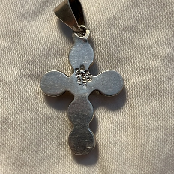 Taxco!!! Adorable puffy beaded earhooks and pendant - Picture 6 of 8